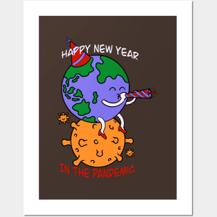 New year in the pandemic Posters and Art